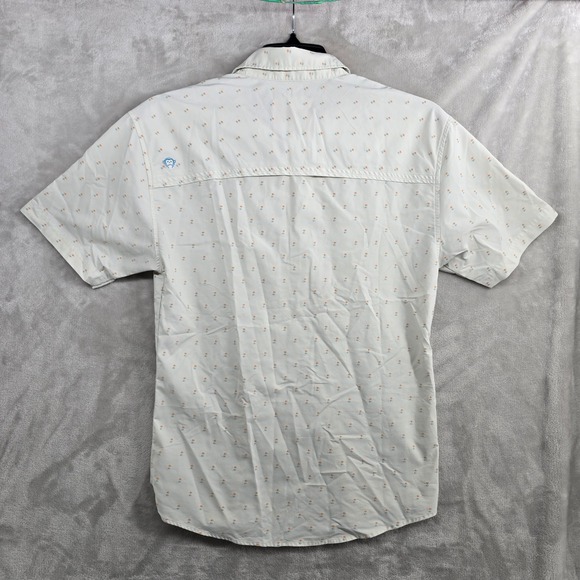 Howler Bros Mens Tech Short Sleeve Button Up‎ Shirt Medium Pattern - Picture 7 of 9